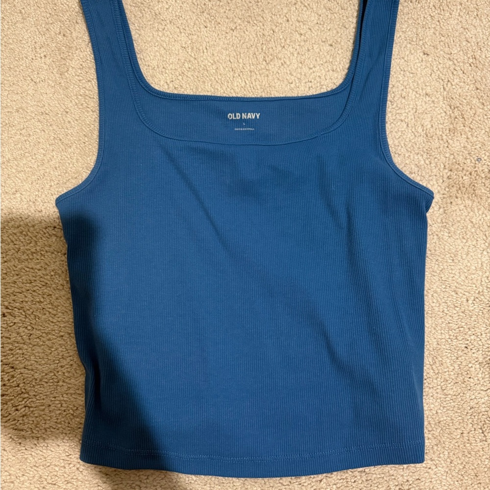 Old Navy Women's Deep Blue Tank Top